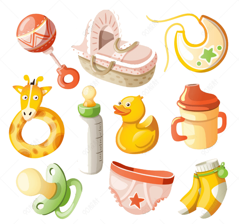溫馨守護(hù)，卡通母嬰用品圖標(biāo)的魅力與設(shè)計(jì)智慧